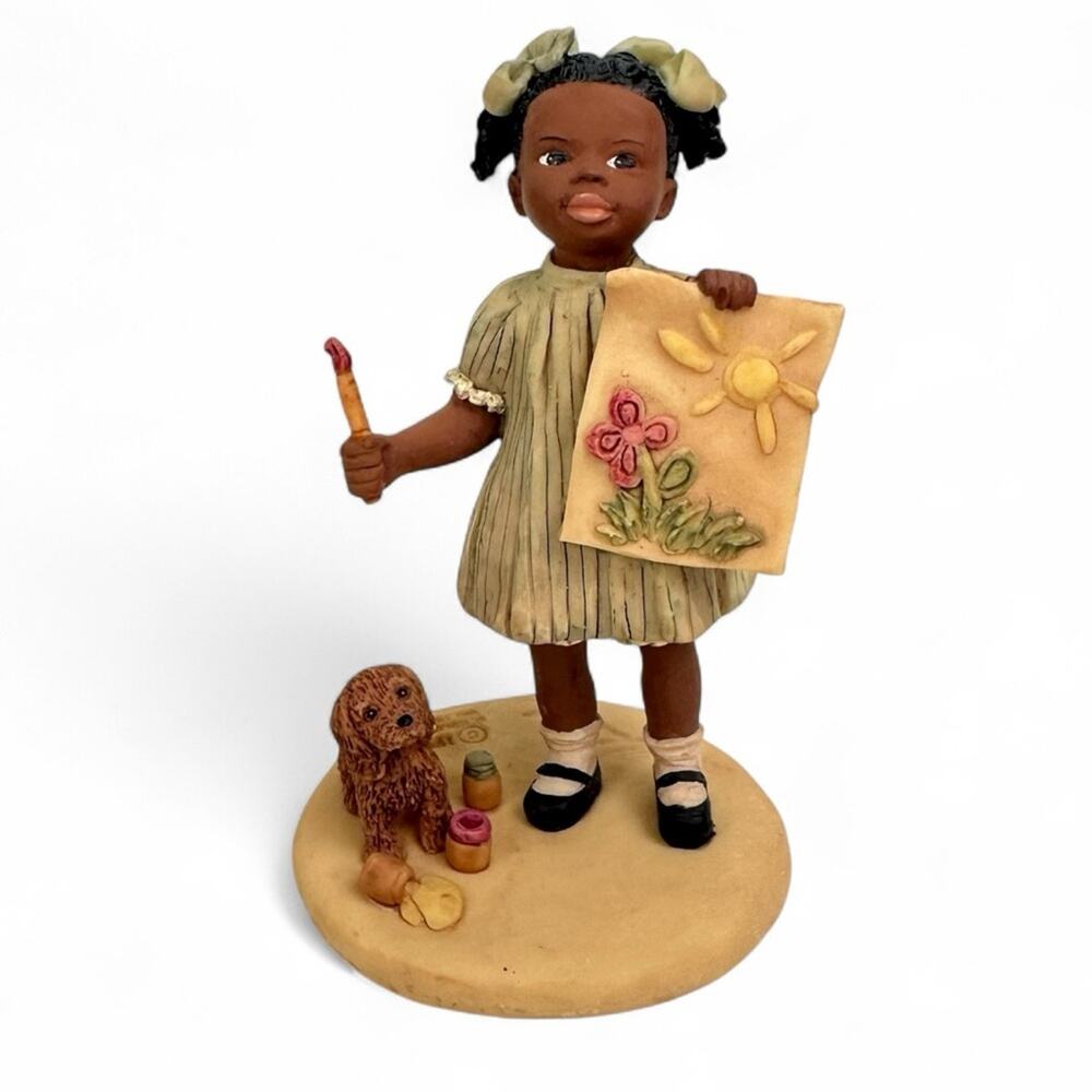 VTG 1992 Miss Martha's Collection Anita 'It's for you, Mama" Figurine in Box